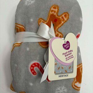 Parent's Choice Heritage Plush Baby Blanket 30x36 inches